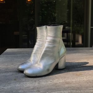 **discounted** silver space boots